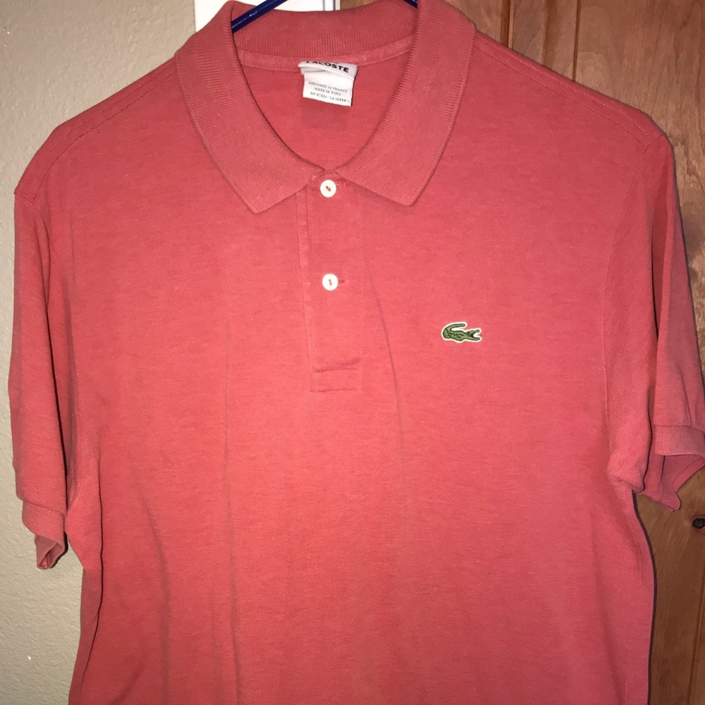 Lacoste Red Polo Shirt
